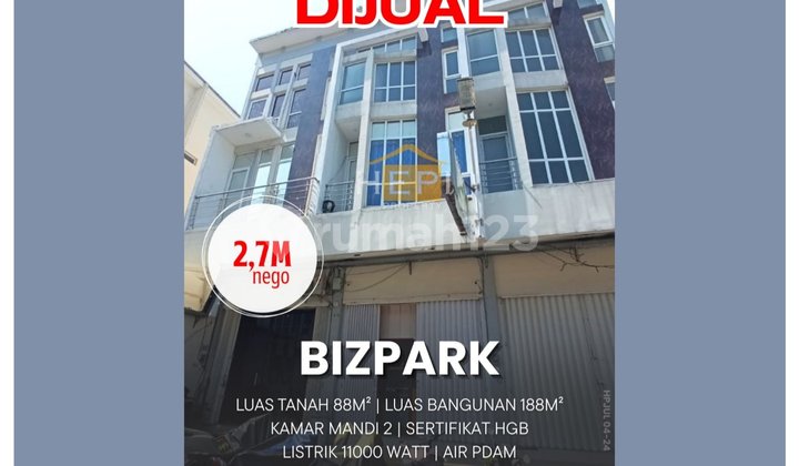 Ruko 2Lt di Bizpark Madukoro Semarang Barat 1