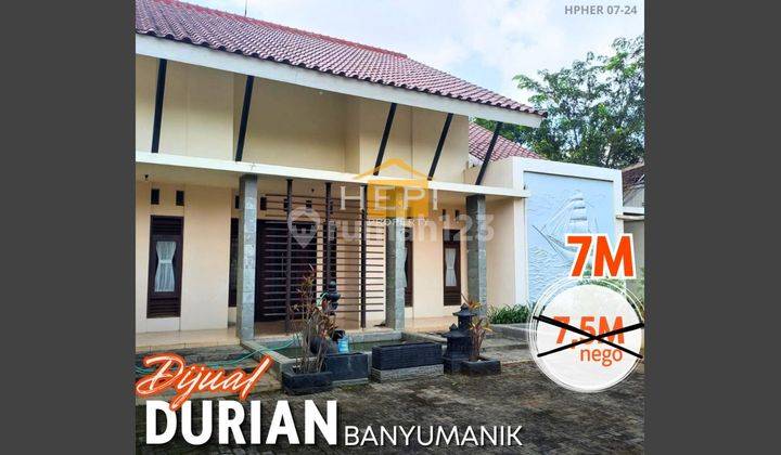 Rumah 2Lt , Di Durian Banyumanik, Mewah 1