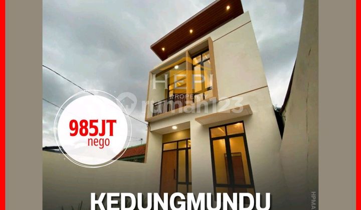 Rumah Baru 2Lt di Kedungmundu Siap Pakai 1