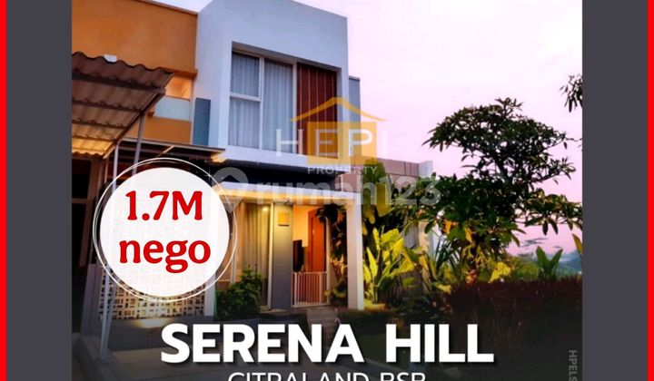 Rumah 2Lt di Serena Hills Bsb Siap Pakai 1