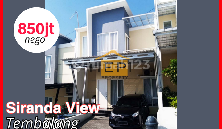Rumah 2Lt Semi Furnish di Siranda View Tembalang 1