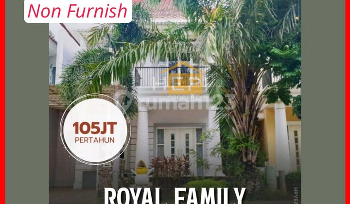 Rumah Non Furnish di Royal Family Dekat Bandara 1