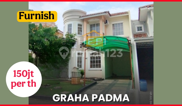 Rumah Furnish 2Lt di Graha Padma Dekat Karangturi 1