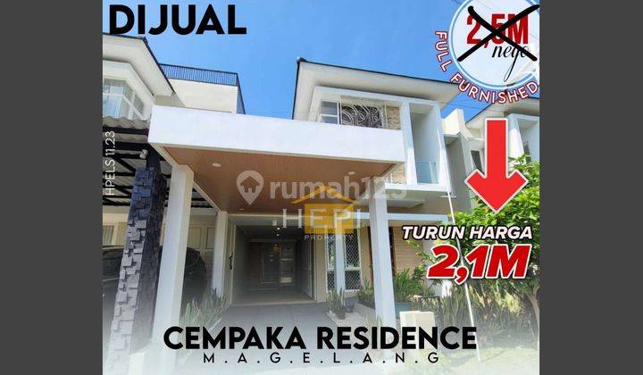 Rumah Bagus, Furnish 2lt Di Cempaka Residence 2