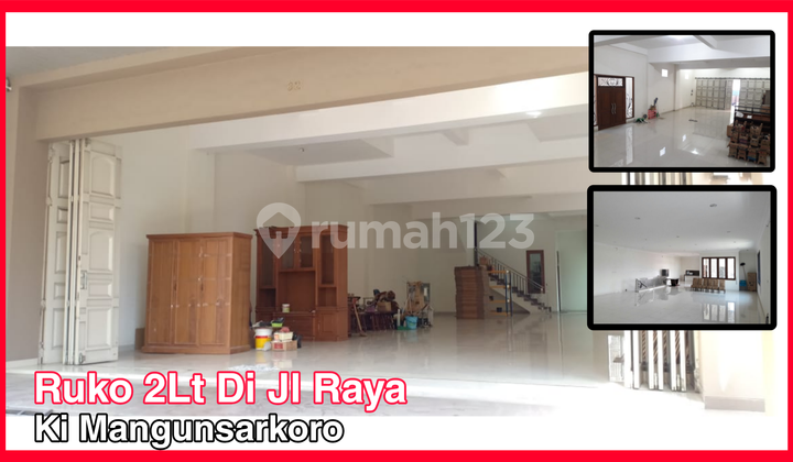 Ruko Lebar 2Lt Ditengah Kota di Brumbunga 1