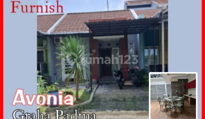 Beautiful Furnished House in Graha Padma Near Karangturi 1