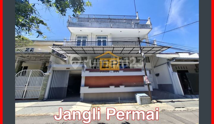 House or Boarding House 3.5 Floors in Jangli Permai 100M to Jangli Gabeng Raya 1