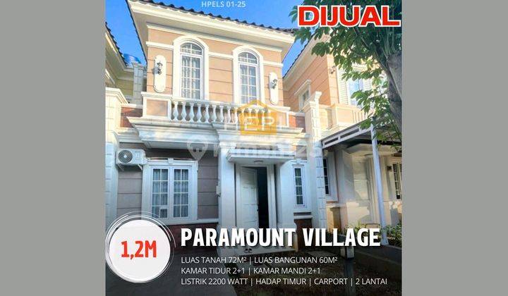 Rumah Murah Di Paramount Siap Pakai Dekat Kota 1