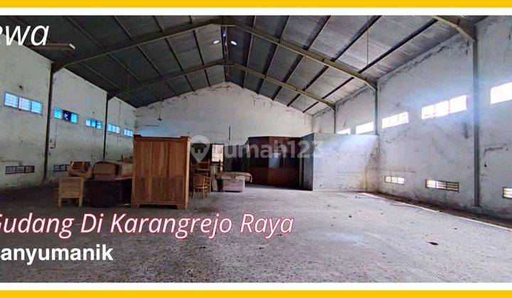 Gudang Di Karangrejo Banyumanik Siap Pakai 2