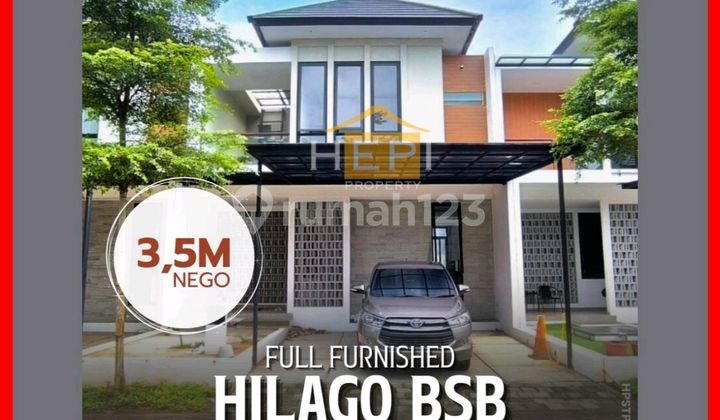 Nice 2-Story Furnished House in Hilago, BSB City 1