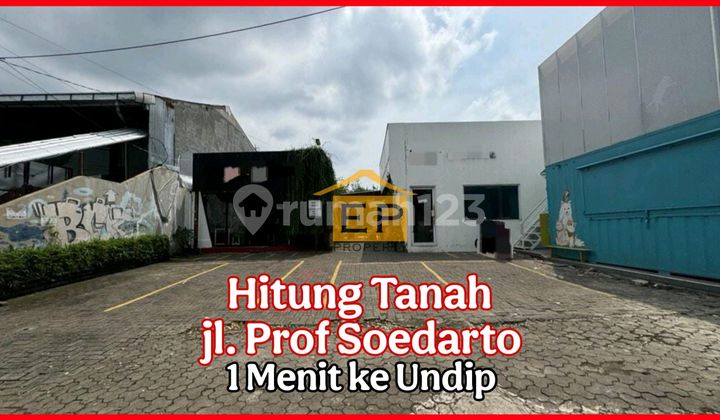 Rumah Hitung Tanah Di Dekat Undip Jl.proef Soedarto 1