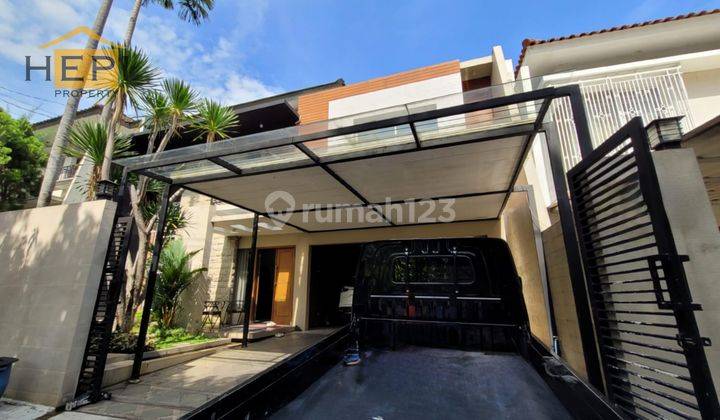 Rumah 2lt Mewah Di Jalan Raya Gajah Mungkur Furnish  1