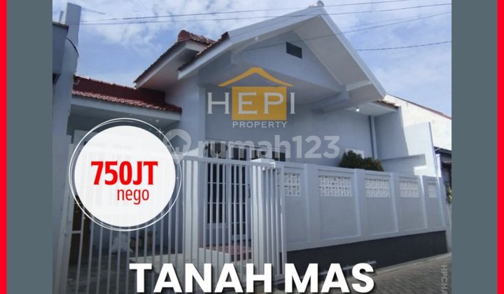 Rumah Cantik di Tanah Mas Kondisi Aiap Pakai 1