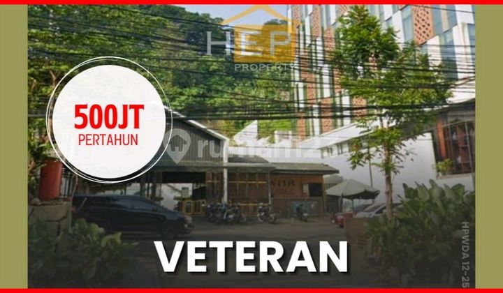 Tanah Bonus Bangunan di Jl. Veteran Dekat Simpang Lima 1