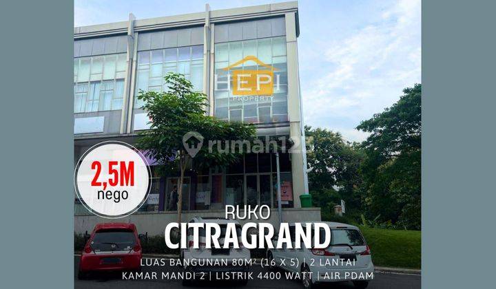 Ruko 2Lt Di CITRAGRAND Dekat Sekolah CIPUTRAd 1