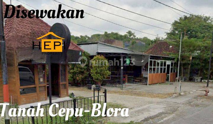 Tanah Di JALAN RAYA ,Di CEPU BLORA,Lokasi STRATEGIS 1