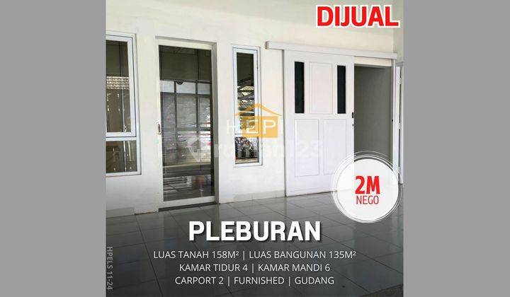 Rumah Di Pleburan  Dekat Undip Siap Pakai 1