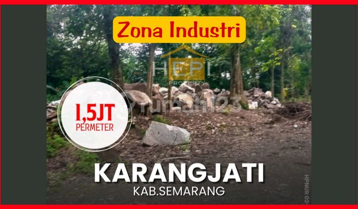 Tanah Industri di Karangjati Bergas Jalan Lebar 1