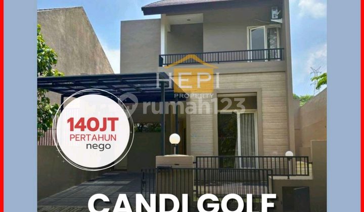 Rumah 2Lt Bagus di Candi Golf Semi Furnish 1