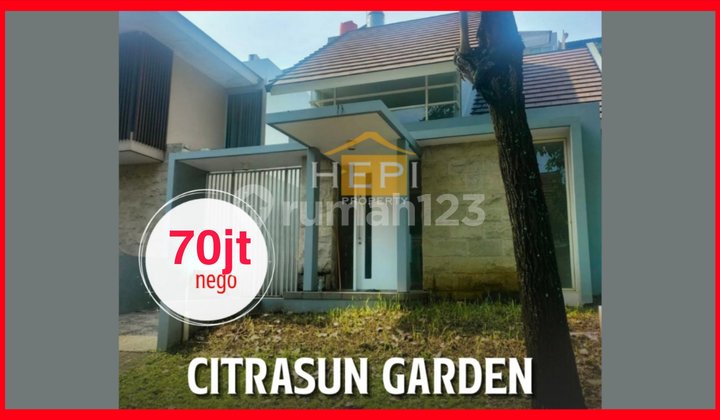 Rumah Cantik 1 LT di Citrasun Garden Bukitsari 1