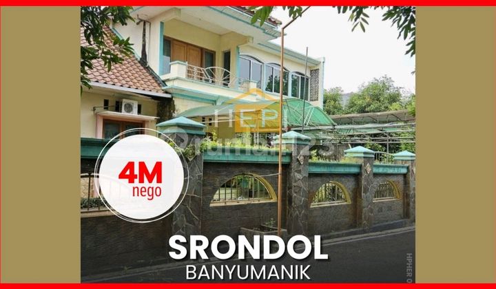 Rumah Asri 2Lt di Srondol Wetan Banyumanik 1