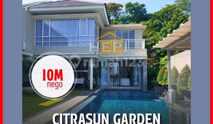 Rumah Mewah di Citrasun Bukitsari Ada Kolam Renang 1