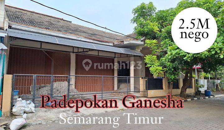 Rumah Dekat Kota Di Padepokan Ganesha,jalan Depan Lebar 1