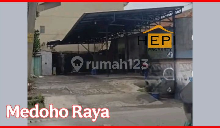 Tanah Siap Untuk Usaha Di Medoho Raya Dekat Kota 1