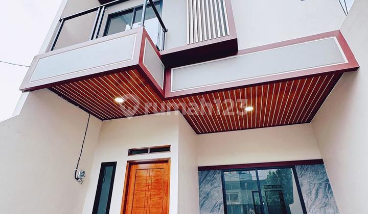 Rumah Baru Cluster Poris, Luas 5x15, 3 Kt, Utara, Semi Furnished