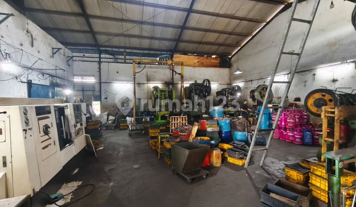 Dijual Cepat Pabrik Atau Gudang Zona Industri Mauk Sepatan , Luas 1250 M², Shm, Akses Container 40ft