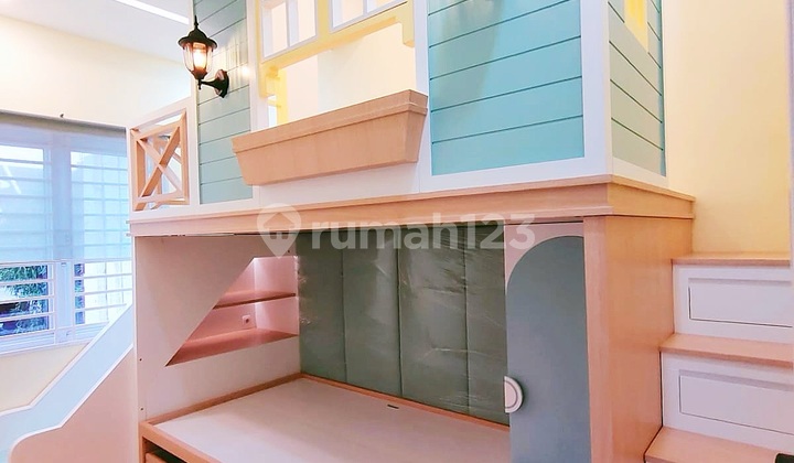 Rumah Cantik Di Cluster Poris, Luas 107 M2, Row Jalan Lebar , Semi Furnished