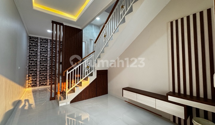 Rumah Baru Poris Indah Siap Huni, Semi Furnished, Shm