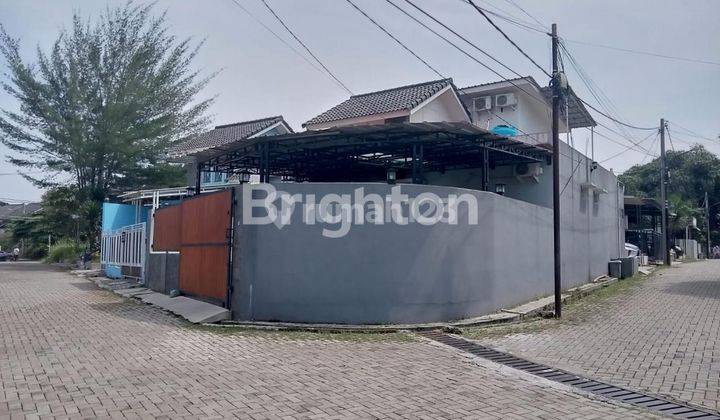 RUMAH HOOK CANTIK SIAP HUNI DI PERUMAHAN GREENHILLE 1