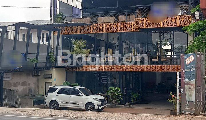 BANGUNAN RESTORAN AKSES JALAN UTAMA 2