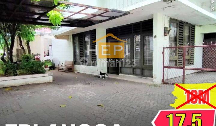 Rumah Lokasi Bagus Jalan Erlangga Barat SHM 1