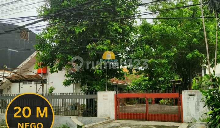 Tanah Erlangga Luas Tengah Kota Dekat Pusat Perbelanjaan Bonus Rumah