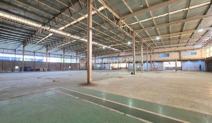 Ex Pabrik industri seluas 17526m2 ada bangunan kantor, 2 gudang besar , kantin, mess Nanggewer Cibinong Bogor 2