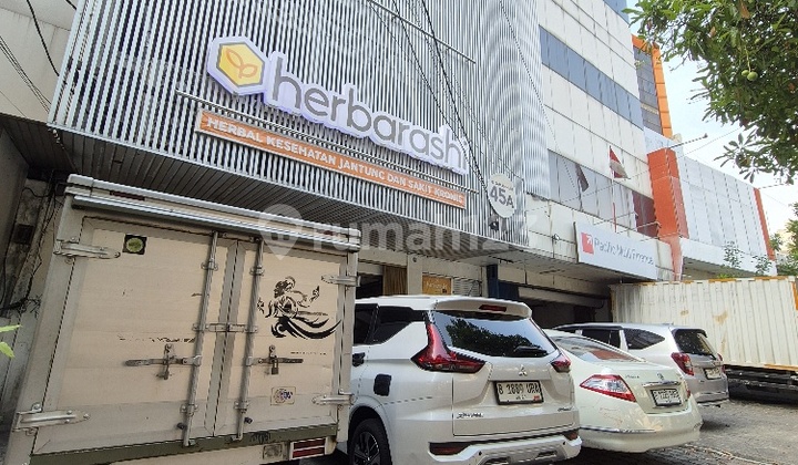Jalan Samanhudi Pasar Baru Jakarta Pusat 9x33 2 Lantai, Showroom/kantor/bank/sekolah