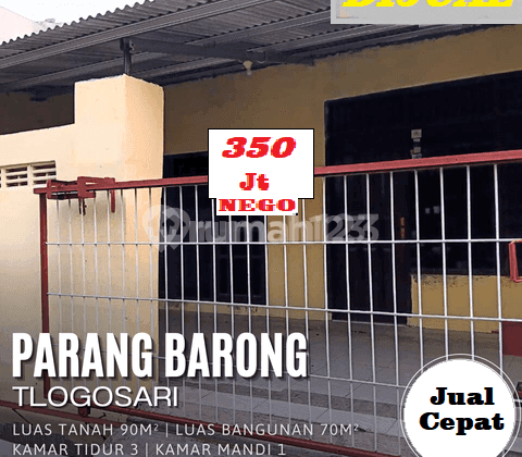 Dijual Rumah Di Parang Barong Tlogosari Semarang 1