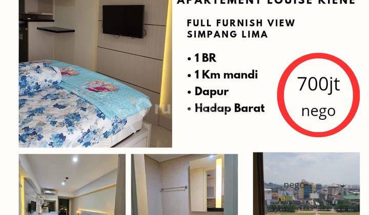 Dijual Apartement Furnished Siap Huni Strategis di Louis Kienne Simpang Lima Semarang 1