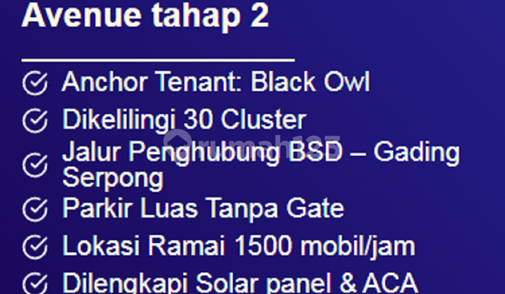 Profit Ruko Hampton Promenade Gading Serpong Best Comersial