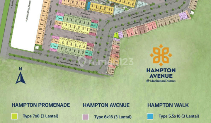 Profit Ruko Hampton Promenade Gading Serpong Best Comersial