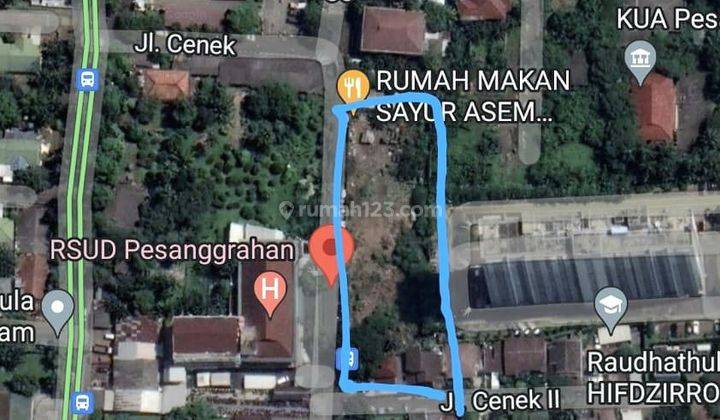 Tanah depan RSUD Pesanggrahan dan  Kantor Kecamatan Pesanggrahan Jakarta Selatan 1