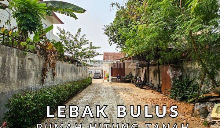 Rumah hitung tanah di Lebak Bulus
 1