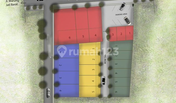 Rumah Baru Townhouse Pejaten Jakarta Selatan
 2