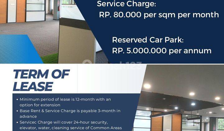 Office Space di Wisma AMEX Melawai Raya Jakarta Selatan
 2