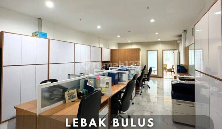 • TURUN HARGA •
FURNISHED
RUKO KOMERSIAL 4 LANTAI
LEBAK BULUS FATMAWATI 1