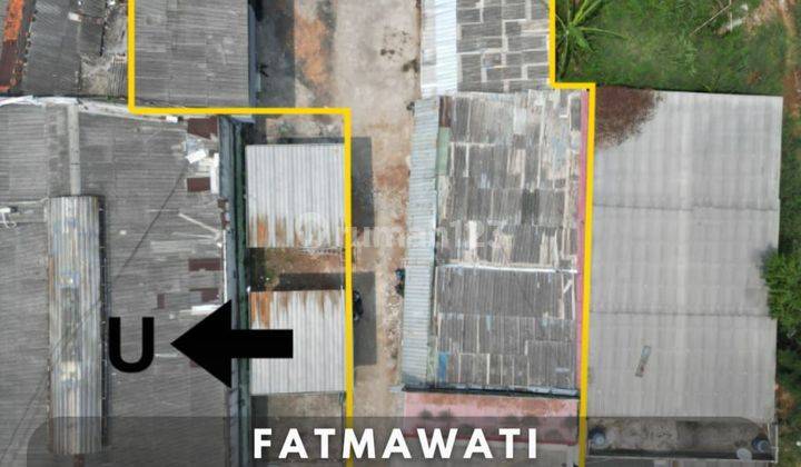 TURUN HARGA •
Bangunan Untuk Komersil di Fatmawati Raya  1