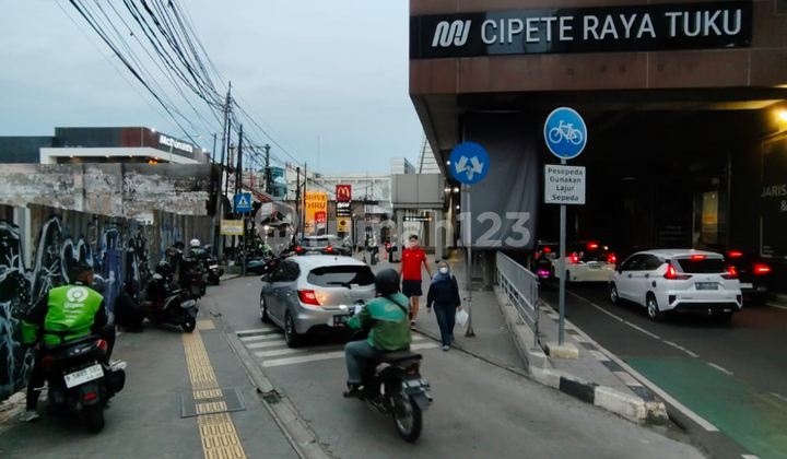 Commercial Land in Front of Cipete Raya MRT, Jl. Fatmawati Raya, 1000 Meters, Price 1.5M Negotiable