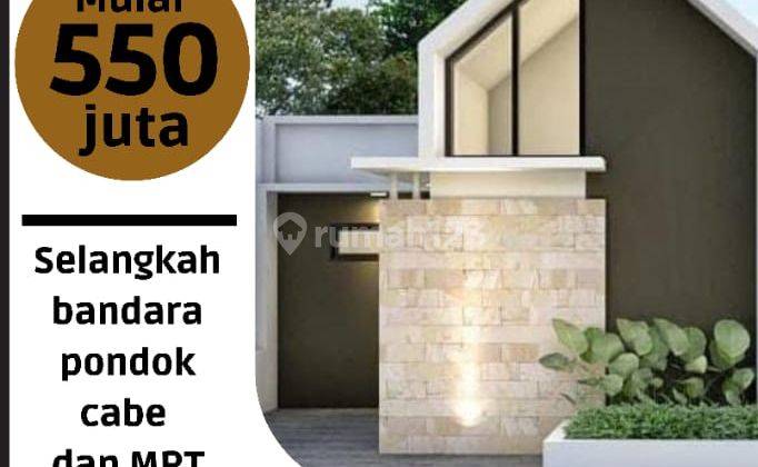 KONI RESIDENCE RUMAH MURAH 1'5 LANTAI KONSEP MEZANINE MILENIALS DI PONDOK CABE DEKAT TOL Selatan Jakarta 2